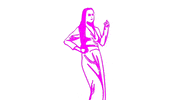 annaxliza animation party dancing rotoscope GIF