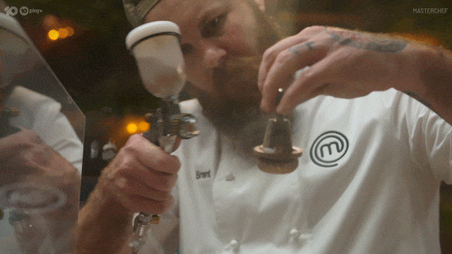 Gold Satisfying GIF by MasterChefAU