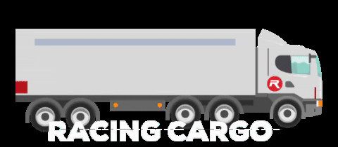 Racing_Cargo giphygifmaker racing truck service GIF