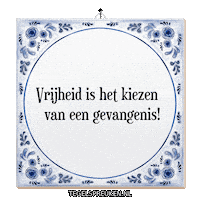 Humor Wijsheid Sticker by Tegelspreuken.nl