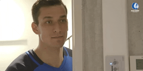 you're right lovre kalinic GIF by KAA Gent