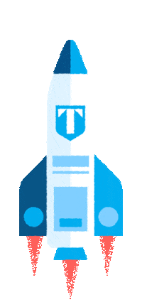 Space Flying Sticker by Tremendousness