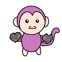 Monkey Love Sticker