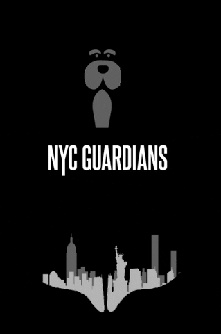 NYC_GUARDIANS giphygifmaker giphygifmakermobile dog white GIF