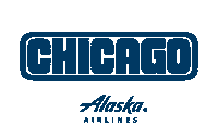 Travel Chicago Sticker by Alaska Airlines