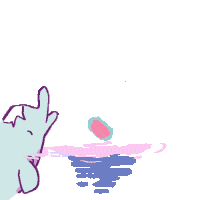 I Love You Dolphin Sticker