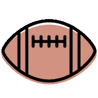 touch down super bowl Sticker by lefty.script