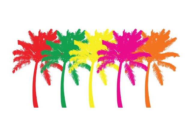 fun beach Sticker