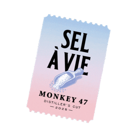 Monkey47 Fleurdesel Sticker by Monkey 47 Schwarzwald Gin