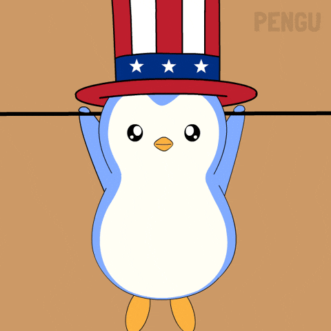 United States Penguin GIF by Pudgy Penguins