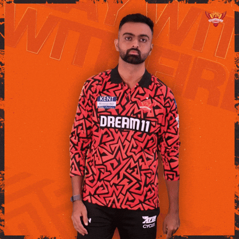 Wicket Orangearmy GIF by SunRisers Hyderabad