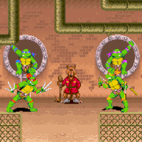 teenage mutant ninja turtles nintendo GIF