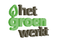 HetGroenWerkt boom plant bos tri Sticker