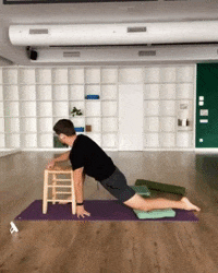 Yoga Pose GIF by YOGABODY