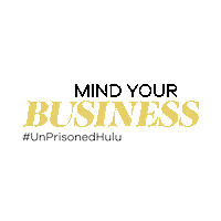 Mind Your Business Sticker by Pop'N Creative