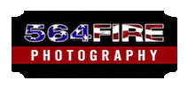 564FirePhotography photography photographer firefighter fire fighter Sticker