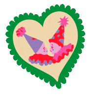Sad Clown Love Sticker by Mindflowers