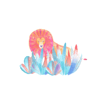 Löwenherz Sticker by Laura Malina Seiler
