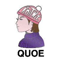 brain crochet Sticker