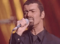 georgemichael george michael i can't make you love me GIF