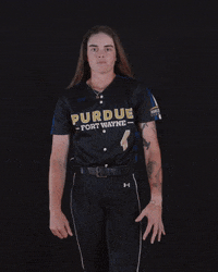 Flex Yell GIF by Purdue Fort Wayne Athletics