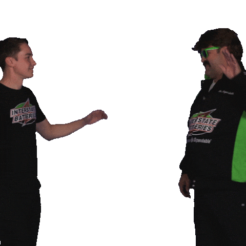 High Five Up Top Sticker by Interstate Batteries
