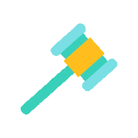 Judge Sticker by LYY