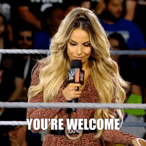 Pose Smile GIF by Trish Stratus