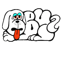 Dog 犬 Sticker by ibu