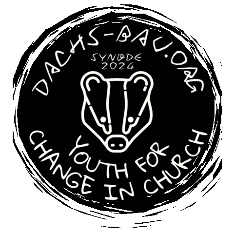 Juse-so giphyupload synod24 dachs-bau youth4changeinchurch Sticker