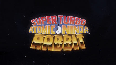 Super Turbo Atomic Ninja Rabbit GIF by The Line Animation