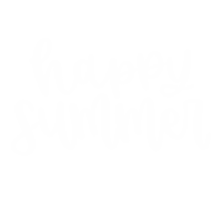 Summer Lettering Sticker