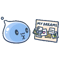 Illustration Dreaming Sticker by Squishiverse