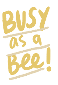 All The Best Hello Sticker by Drew's Honeybees