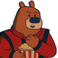 Michael Jackson Popcorn Sticker by My Neighbor Alice