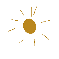 alysoncram sun up gold sunshine Sticker