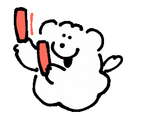 mmhn_samoyed_gif giphyupload dog live ghost Sticker