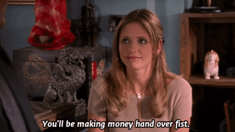 MaskVsMask giphyupload sarah michelle gellar btvs buffy summers GIF