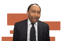 Stephen A Smith Laughing Sticker by ESPN