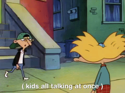 hey arnold nickelodeon GIF
