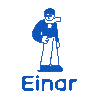 Einar Film Sticker