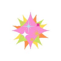 Mid Century Star Sticker by Carmine & Hayworth Vintage
