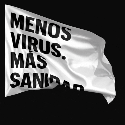 sanidadporbandera giphyupload coronavirus virus bandera GIF