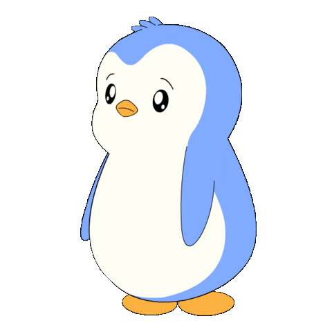 Not Me What Sticker by Pudgy Penguins