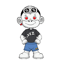 Good Night Zzz Sticker by Zhot