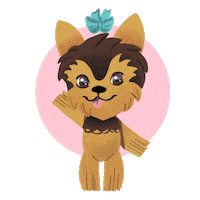 Happy Puppy Sticker