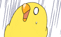 Shock Bird Sticker by MG