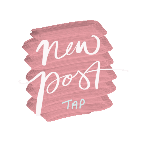 Lifeofmyheart giphyupload new pink new post Sticker