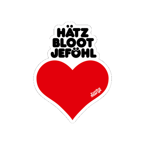 funkymarys giphygifmaker liebe herz karneval Sticker