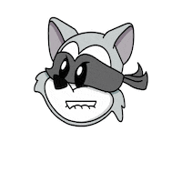 Logansparadise love art paradise grey Sticker